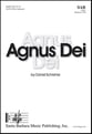 Agnus Dei SAB choral sheet music cover